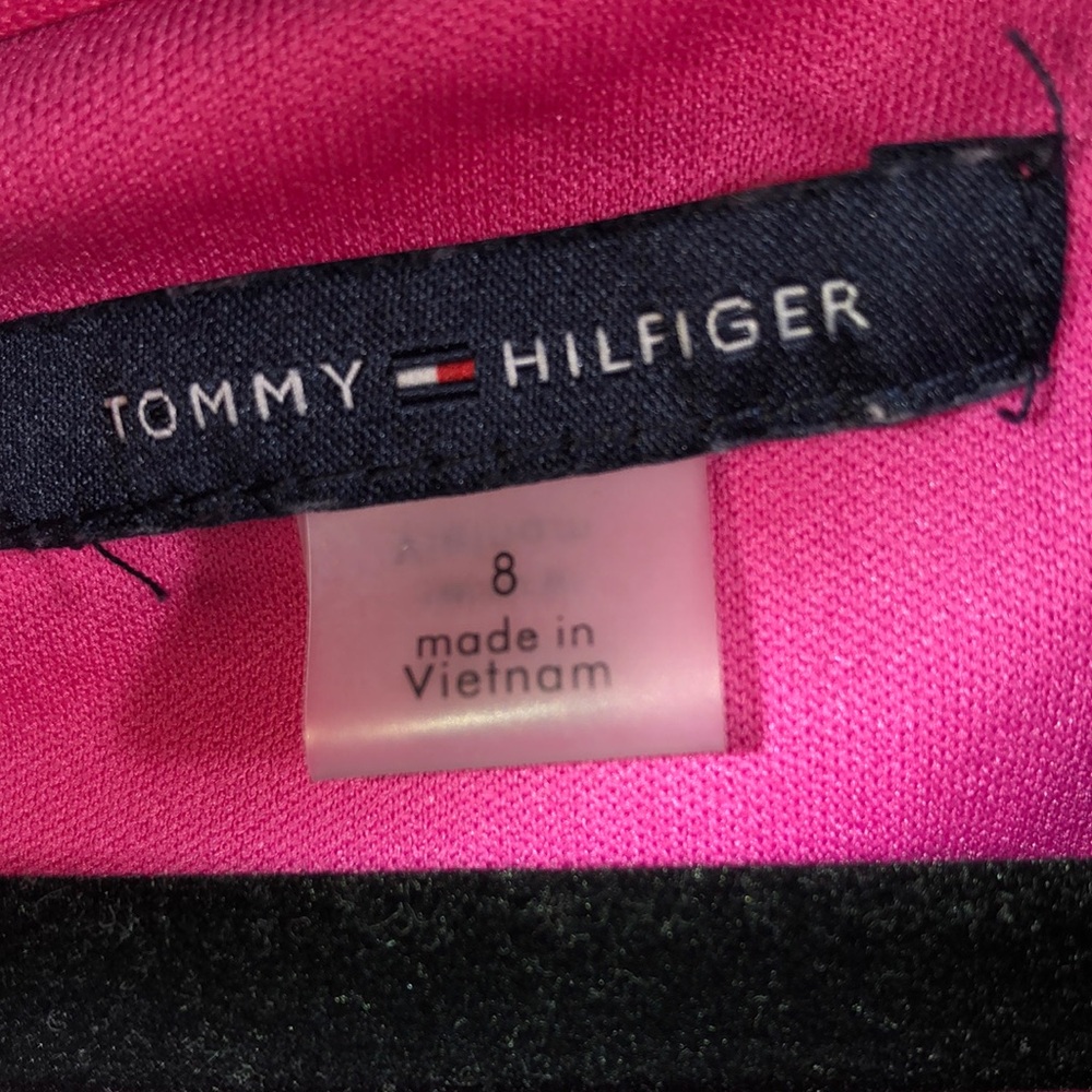 NWOT Tommy Hilfiger Colorful Sheer Paisley Spring Dress Sz 8 - Picture 3 of 11